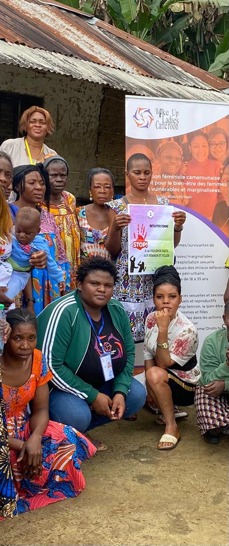 DESCENTE DE SENSIBILISATION SUR LES VIOLENCES AU VILLAGE BIKOP DECEMBRE 2023