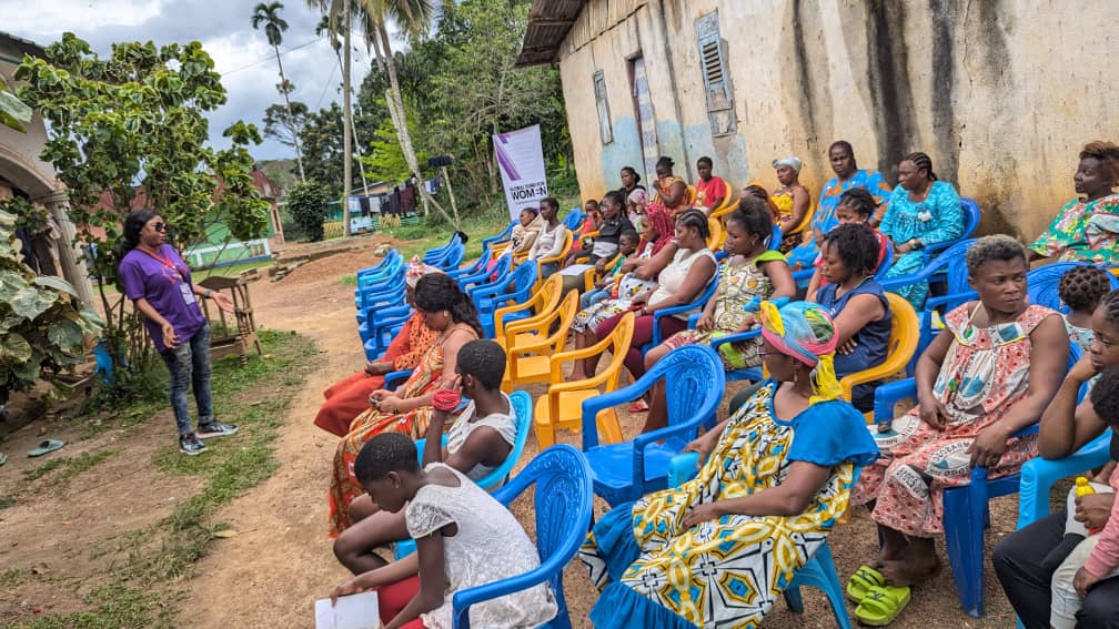CAMPAGNE DE SENSIBILISATION SUR L'AVORTEMENT SECURISE VILLAGE AZEM SEPTEMBRE 2024