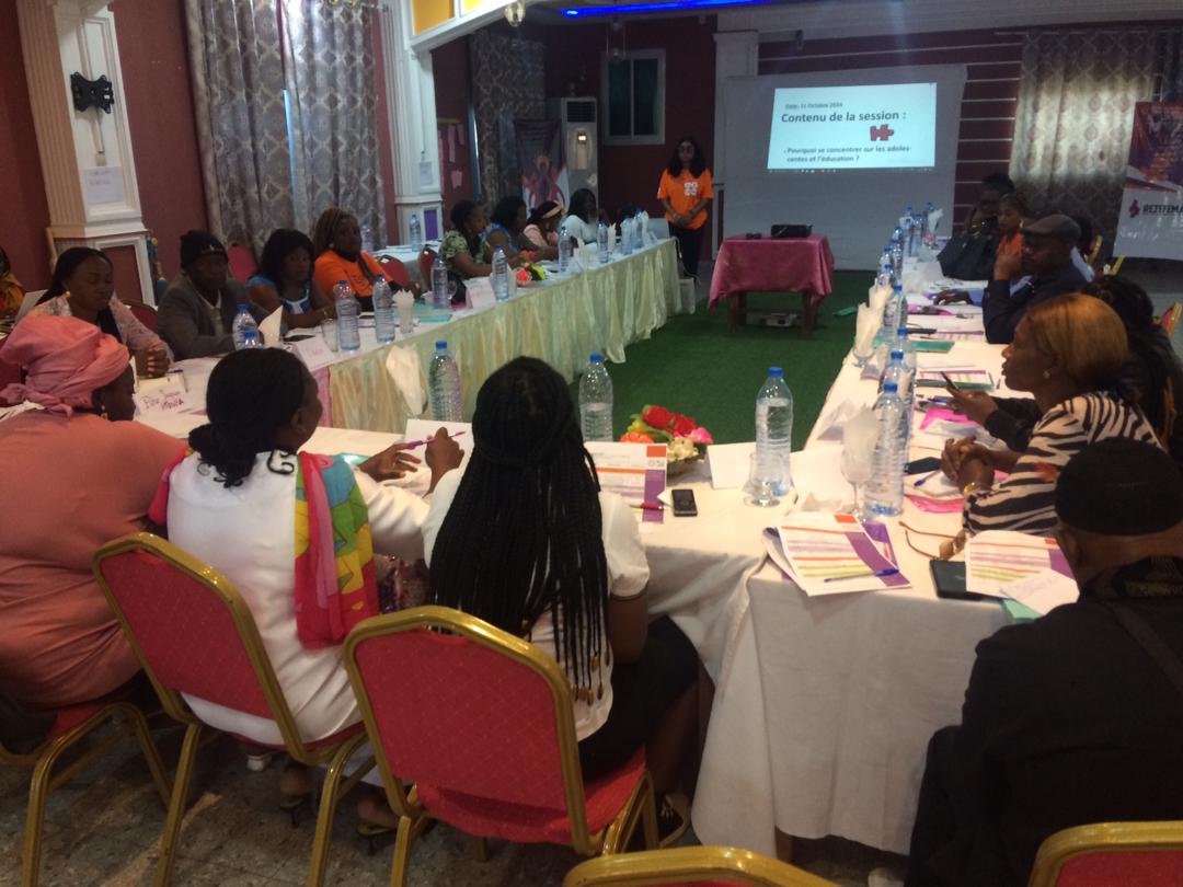 ATELIER DE RENFORCEMENT DE CAPACITES EN PLAIDOYER SUR LES STRATEGIES DE RESCOLARISATION DES ADOLESCENTES AVEC LES PARTENAIRES ETATIQUES ET LES OCS LOCALES