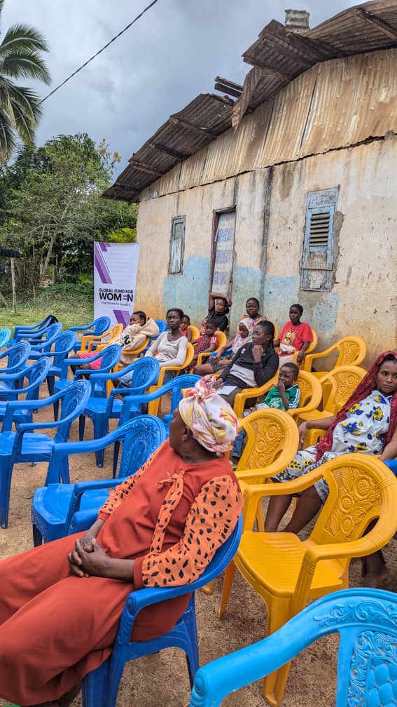 CAMPAGNE DE SENSIBILISATION SUR L'AVORTEMENT SECURISE VILLAGE AZEM SEPTEMBRE 2024