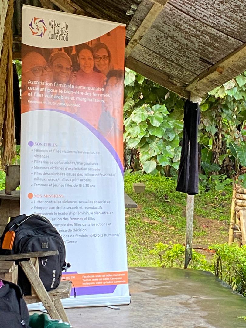 DESCENTE DE SENSIBILISATION SUR LES VIOLENCES AU VILLAGE BIKOP DECEMBRE 2023