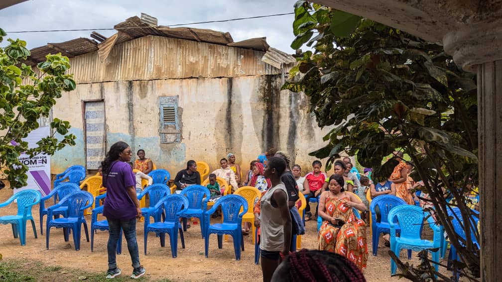 CAMPAGNE DE SENSIBILISATION SUR L'AVORTEMENT SECURISE VILLAGE AZEM SEPTEMBRE 2024