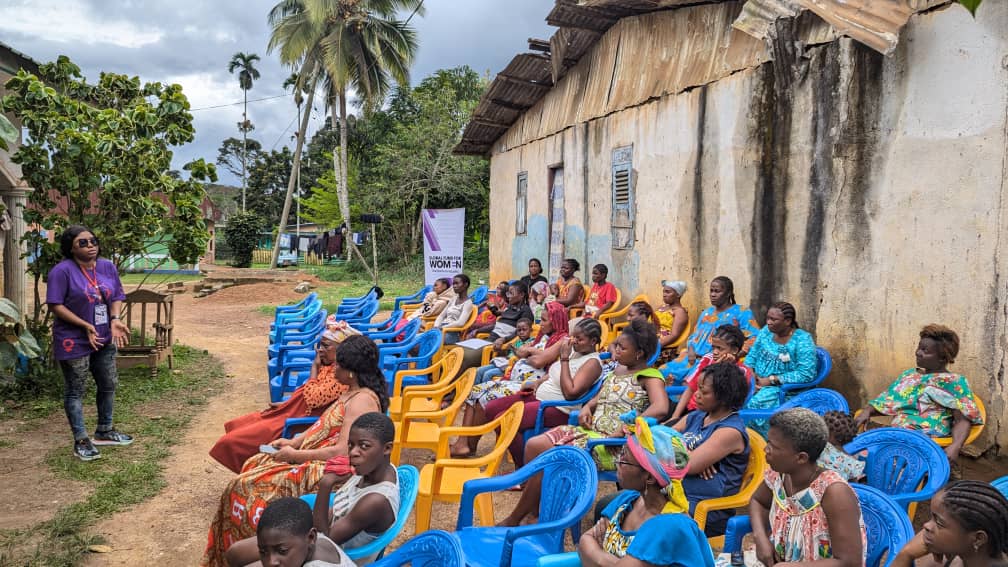 CAMPAGNE DE SENSIBILISATION SUR L'AVORTEMENT SECURISE VILLAGE AZEM SEPTEMBRE 2024